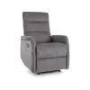 Signal Solon M Brego Masszázs Relax Fotel Szürke