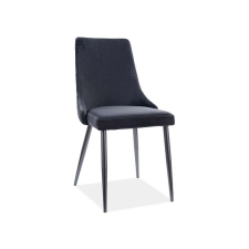 Signal Szék PIANO B VELVET fekete váz / fekete BLUVEL 19 bútor