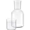 Siguro Crystal Duo kancsó és pohár szett, 780 ml + 220 ml, 2 darabos készlet
