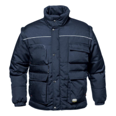 SiIR SAFETY SYSTEM Thermo sokzsebes kabát (kék*, L)