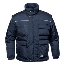 SiIR SAFETY SYSTEM Thermo sokzsebes kabát (kék*, M) munkaruha