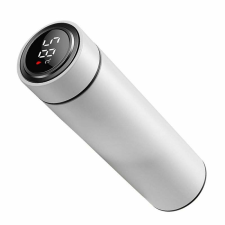  SIKS® intelligens termosz hőmérővel, 500 ml, Fehér termosz