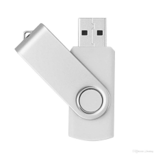 SIKS® nagy sebességű USB pendrive, 4 GB, fehér pendrive