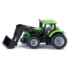  SIKU Deutz-Fahr traktor homlokrakodóval - 1394 (55948) autópálya és játékautó