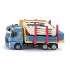  SIKU: Előregyártott ház szállító autópálya és játékautó