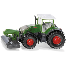 Siku Fendt 942 Traktor markolóval (1:50) - Zöld autópálya és játékautó