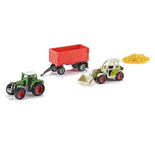  SIKU Mezőgazdasági munkagép készlet - 6304 (39414) autópálya és játékautó
