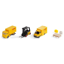 Siku Super - set DHL 4ks autópálya és játékautó