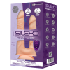 SILEXD Double Penetration prémium dupla vibrátor, távirányítóval (17,5 cm &amp; 19,5 cm)