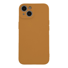 SILICON Apple iPhone 16 Silicon Hátlap - Karamel tok és táska