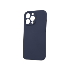 SILICON Apple iPhone 16 Silicon Hátlap - Sötétkék tok és táska