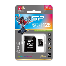 Silicon Power - 128GB microSD+adapter UHS1 - SP128GBSTXBU1V10SP memóriakártya
