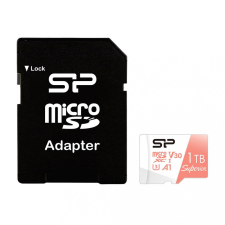 Silicon Power 1TB microSDXC Superior Class 10 UHS-I Class 10 A1 U3 V30 + adapterrel memóriakártya