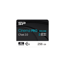 Silicon Power 256GB Cinema Pro CFast 2.0 Memóriakártya (SP256GICFX311NV0BM) memóriakártya