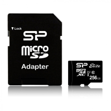 Silicon Power 256GB microSDXC Class 10 UHS-I + adapterrel memóriakártya