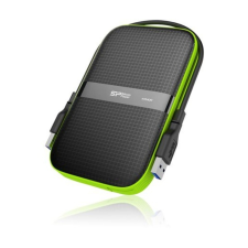 Silicon Power 2TB 2,5" USB3.2 Armor A60 Black/Green (SP020TBPHDA60S3K) merevlemez, ssd