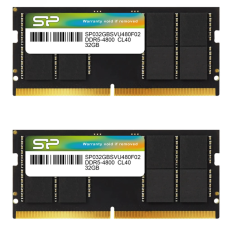 Silicon Power 32GB Notebook DDR5 4800MHz CL40 KIT SP032GBSVU480F22 memória (ram)