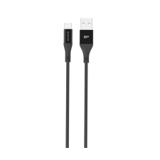 Silicon Power LK30AB USB - microUSB Adat- és töltőkábel 1m - Fekete kábel és adapter