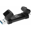Silicon Power Marvel Xtreme DS72 250GB USB-A/C 3.2 Gen2 külső SSD fekete (SP250GBUC3S72VPK)