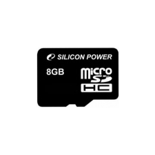 Silicon Power microSDHC 8GB Class 10 memóriakártya