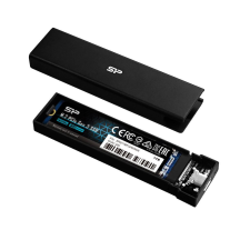 Silicon Power PD60 külső M.2 SSD ház fekete (SP000HSPSDPD60CK) asztali számítógép kellék