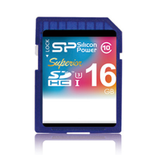 Silicon Power Silicon Power 16GB Superior SDHC UHS-1 (U3) memóriakártya