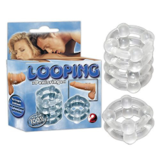 Silicone Rings Looping Péniszgyűrű szett péniszgyűrű