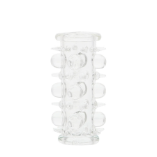 Silicone Sleeve Péniszgyűrű, átlátszó péniszgyűrű