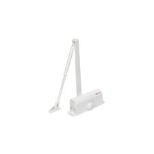 SILIN Ajtócsukó, ajtóbehúzó SA-6033AW-wh, 40-65kg-os ajtóra zár és alkatrészei