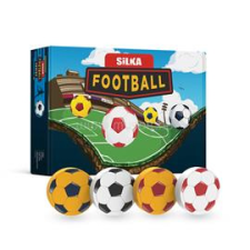 SILKA Radír, focilabda, 36 db/display, Silka (SILKA_55876) radír
