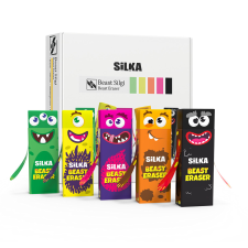 SILKA Radír, rémek, 20 db/display, Silka radír