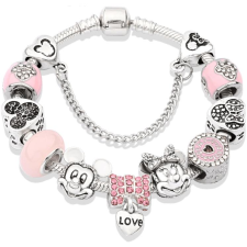 Silver Star karkötő - Mickey Minnie / P10929-1 - 21 cm (6739) karkötő