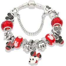 Silver Star karkötő - Mickey Minnie / P10929-906 - 21cm (8071) karkötő