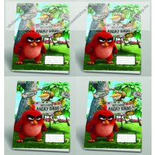 SilverBall Angry Birds A4 kockás 4 db-os füzetcsomag, A4/87-32 füzet