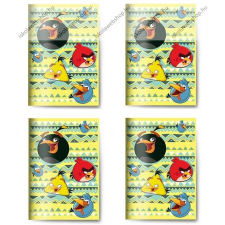 SilverBall Angry Birds Sárga A4 kockás 4 db-os füzetcsomag, A4/87-32 füzet
