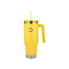 Silvercrest Rozsdamentes acél termosz dupla falú, 1,2 l sárga kulacs, kulacstartó