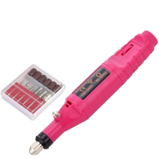 SilverHome 10V Körömcsiszoló gép - pink műkörmös csiszológép