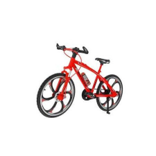 SilverHome 1:10 Méretarányú MTB Modellkerékpár -piros – Részletgazdag Gyűjtői Biciklimodell makett