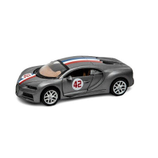 SilverHome Fém Bugatti Veyron autómodell - szürke makett