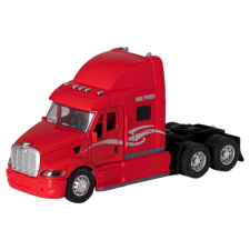 SilverHome Kenworth T700 miniatűr fém teherautó – Fényszóróval és hanghatásokkal - piros makett