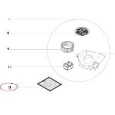  Silverline fémszűrő-rács beépíthető gépek kiegészítői