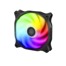 Silverstone Air Blazer 120R 12 cm Fekete, Áttetsző hűtés