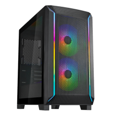 Silverstone SST-FA312Z-BG Számítógépház - Fekete (SST-FA312Z-BG) számítógép ház