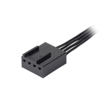  SilverStone VISTA Performance PWM ventilátor - 140 mm, fekete (SST-VS140B) hűtés