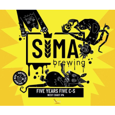  Sima Brewing - 5 Years - 5 C-s (0,33L) (6,5 %) sör