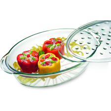 Simax ovális tepsi fedővel 3.5l FASHION (7406/7416/P) sütés és főzés