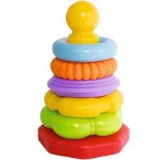 Simba ABC Baby színes gyűrűpiramis készségfejlesztő