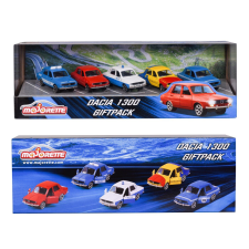 Simba Majorette szett 5 db fém autó Dacia 1300 7,5Cm autópálya és játékautó