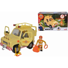 Simba Sam a tűzoltó: 4x4 mentő dzsip figurával játékszett autópálya és játékautó