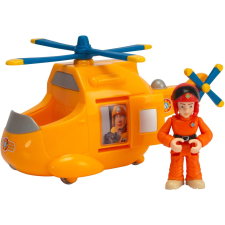 Simba Sam a tűzoltó: Helikopter Krystyna figurával autópálya és játékautó